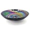 Ruvati 16 inch Murano Glass Art Vessel Circle Decorative Pattern Bathroom Sink Cosmic Black RVB3049 - alternate 3